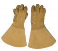 CIVIL WAR GAUNTLETS OF LIEUTENANT, CAPTAIN AND BREVET MAJOR MAURICE LEYDEN, 3rd NY CAVALRY