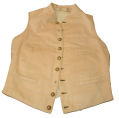 CIVIL WAR CAVALRY OFFICER’S VEST OF LIEUTENANT, CAPTAIN AND BREVET MAJOR MAURICE LEYDEN, 3rd NY CAVALRY