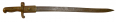 M1859 SHARPS NAVY RIFLE SABER BAYONET BY COLLINS & CO.
