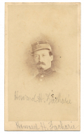 CDV PHOTO OF CONFEDERATE CAPTAIN HOWARD ZACHARIE – LA. ZOUAVE BATTALION & GEN’L STAFF