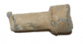 FIRED TYPE I HOTCHKISS WHITE METAL FUSE ADAPTOR FROM LADY FARM, GETTYSBURG
