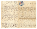 THOMAS W. GORING, CO. I, 3rd NEW YORK CAVALRY – PATRIOTIC LETTER, "ON PICKET," FEBRUARY 19, 1862 – CAMP RUMORS OF GEN. CHARLES P. STONE'S "TREASON" AND ARREST