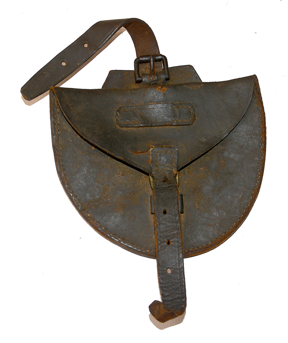 U.S. MODEL 1847 GRIMSLEY PATTERN DRAGOON SADDLE HORSESHOE POUCH
