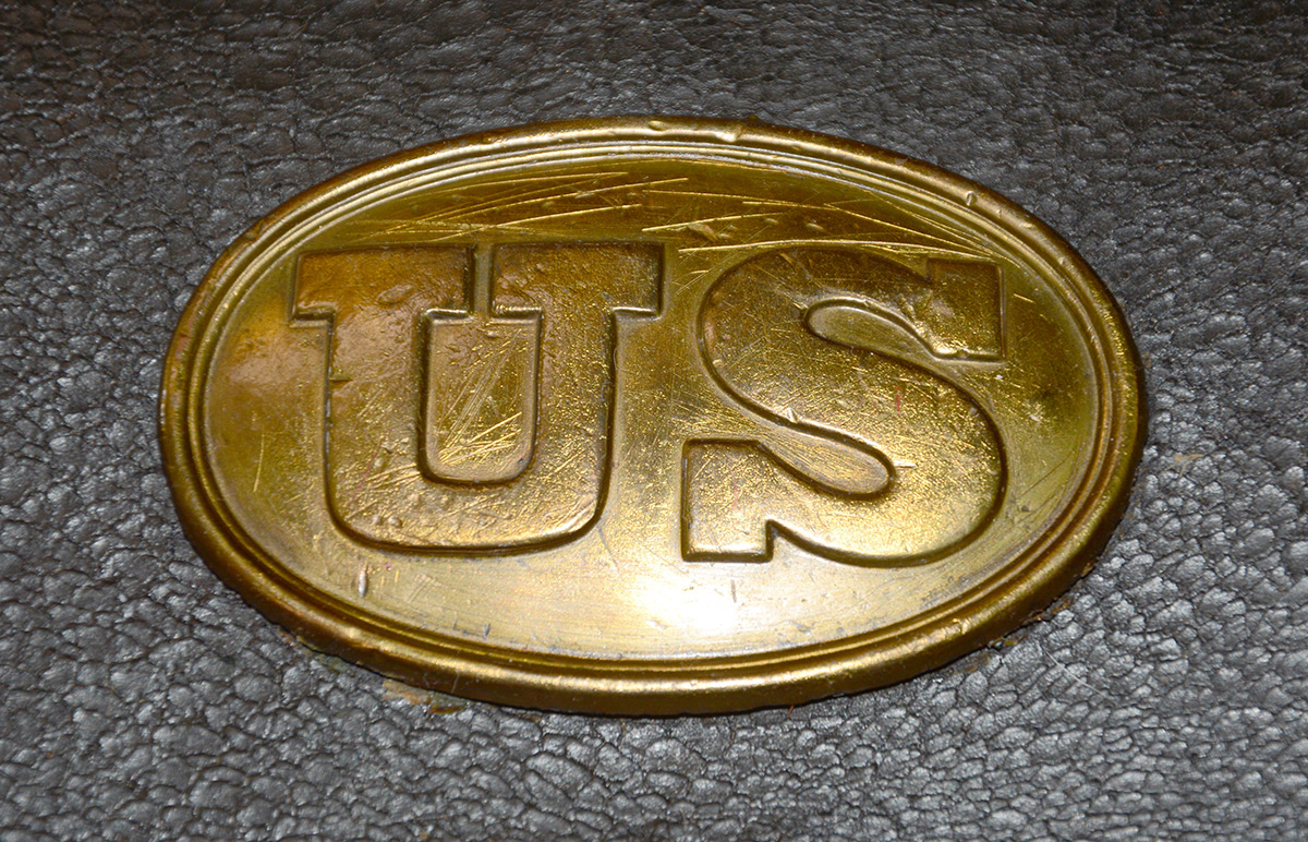 Box Plate US P1861 .69 CARTRIDGE BOX WITH PLATE — Horse Soldier