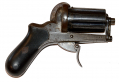 FRAIKIN SIX-SHOT PINFIRE PEPPERBOX REVOLVER, 7MM, SERIAL NUMBER 383
