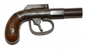 W. W. MARSTON BAR HAMMER PISTOL - .32 CALIBER, SERIAL #196