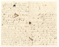 CIVIL WAR SOLDIER'S LETTER — CAMP CHASE, OHIO, USA GENERAL HOSPITAL — HOME FRONT CONTENT WITH NEWS OF A COUSIN'S DEATH