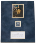 GEORGE WASHINGTON HAIR RELIC DISPLAY – HAMILTON FAMILY PROVENANCE 