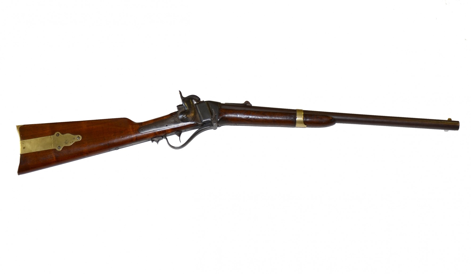 SHARPS ‘SLANT BREECH’ CARBINE, MODEL 1853, IN VERY GOOD CONDITION
