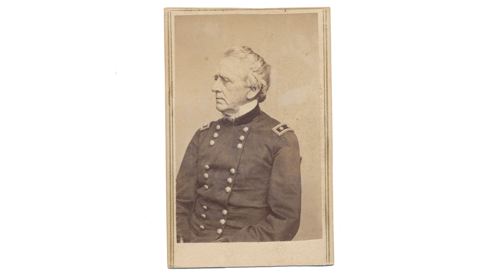 CDV OF MAJOR GENERAL JOHN A. DIX