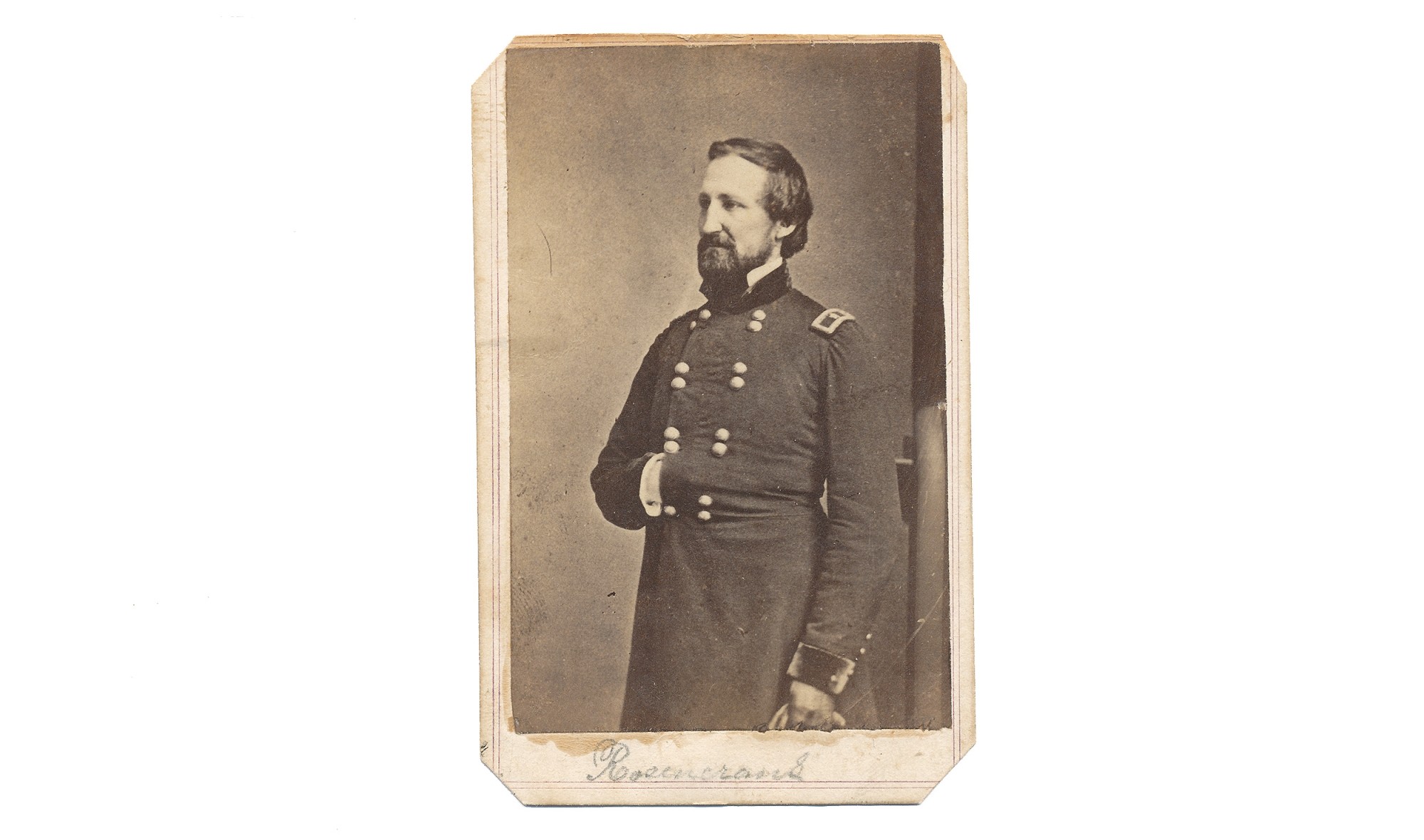 CDV OF MAJOR GENERAL WILLIAM S. ROSECRANS