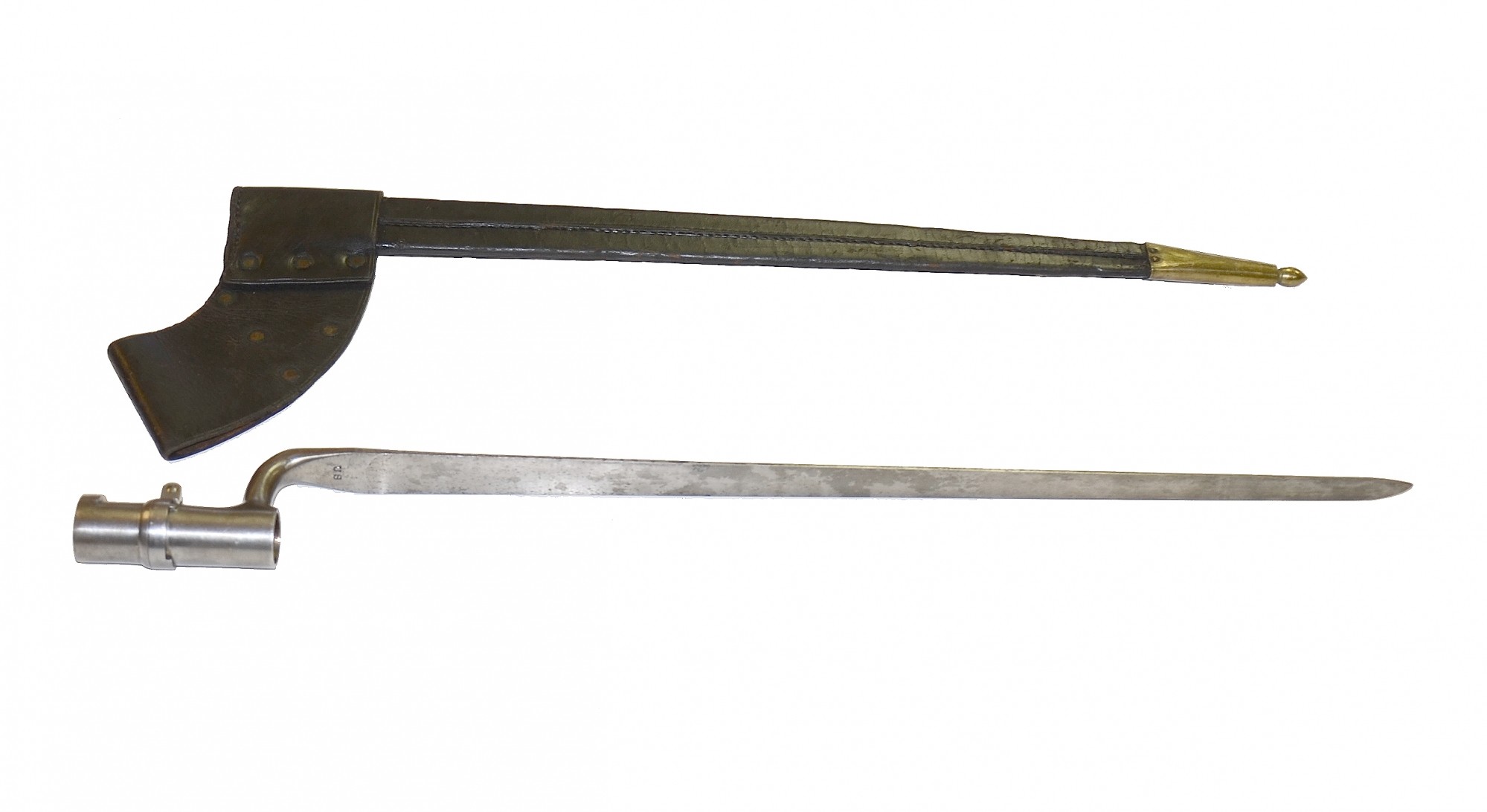 US MODEL 1855 BAYONET AND SCABBARD