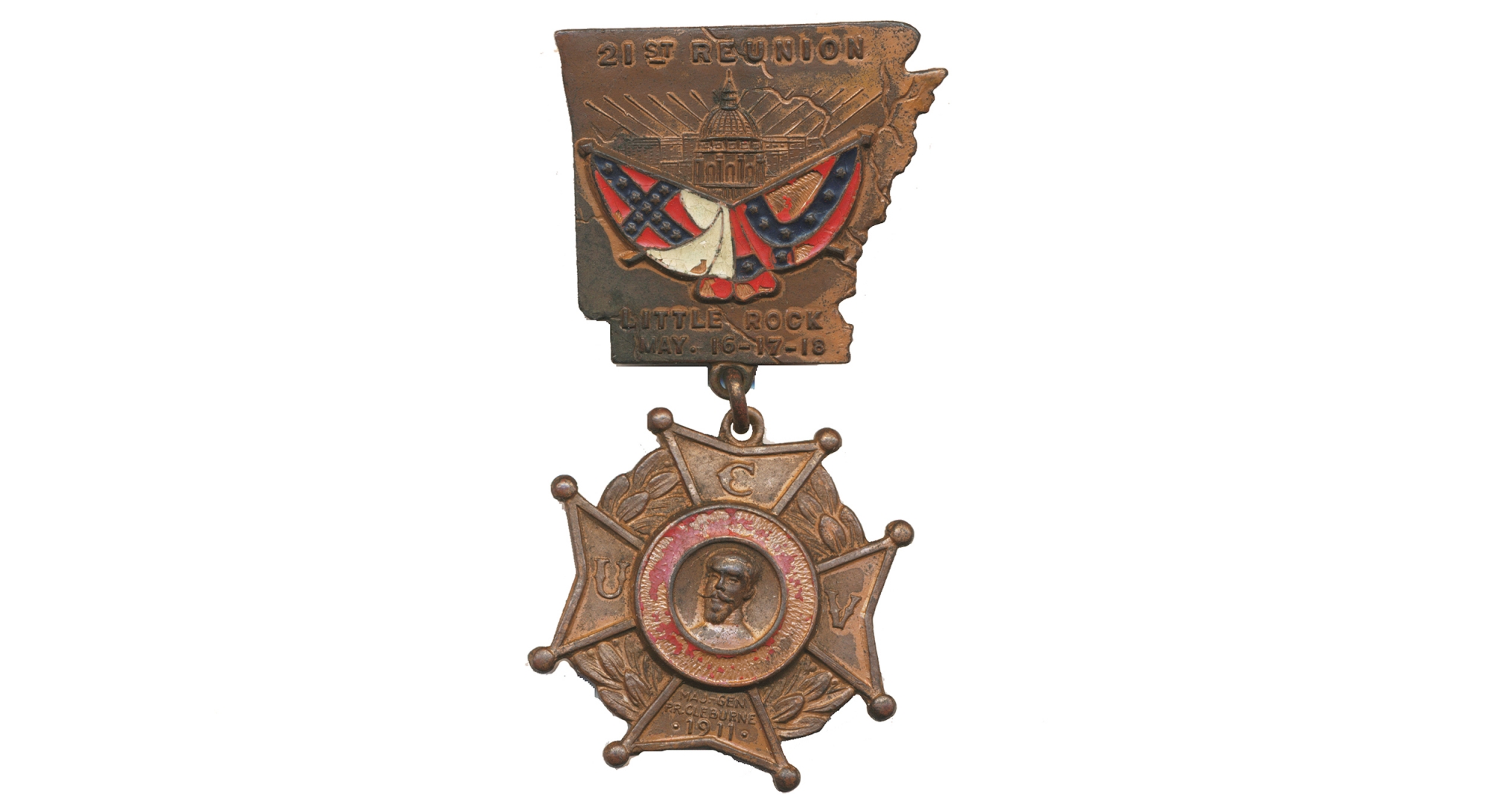 1911 UNITED CONFEDERATE VETERANS BADGE