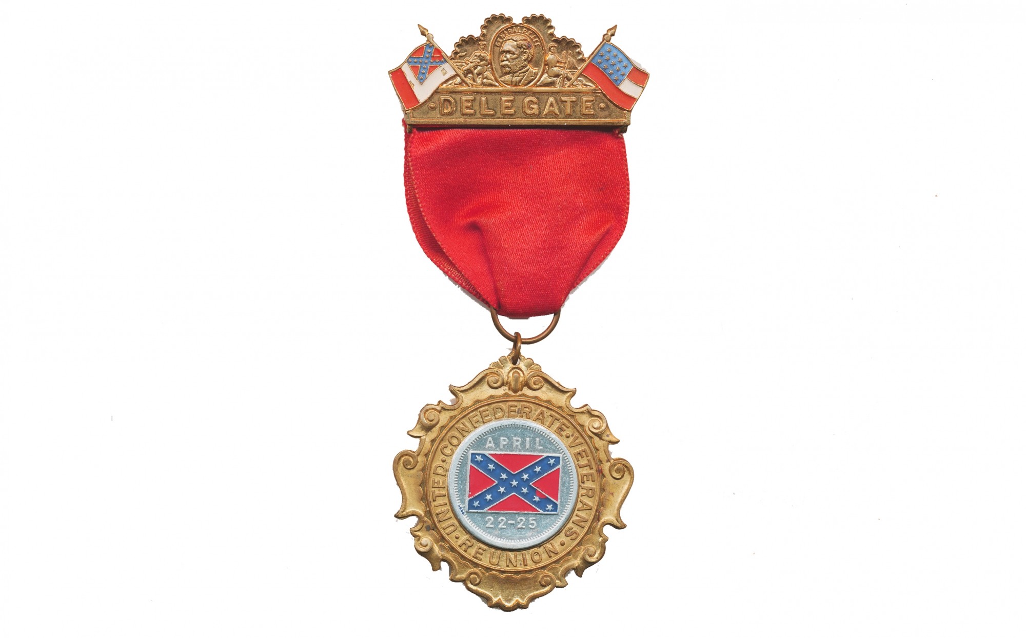 1902 UNITED CONFEDERATE VETERANS BADGE