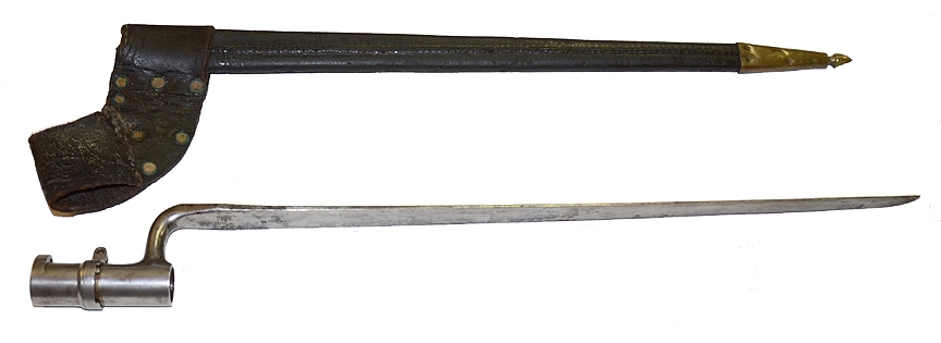 US MODEL 1855 BAYONET AND SCABBARD