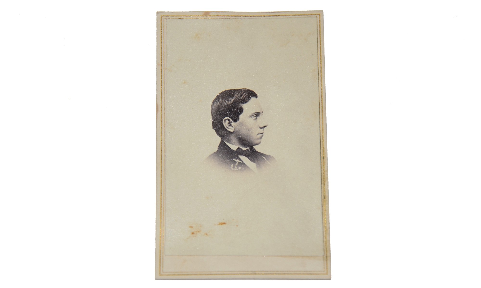 CDV OF NAVAL OFFICER HORACE ELMER