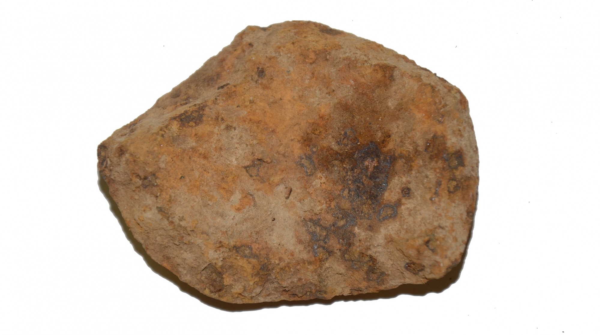 US/CS 4.52” 12 PDR SPHERICAL SHELL FRAGMENT RECOVERED NEAR DEVIL’S DEN, GETTYSBURG