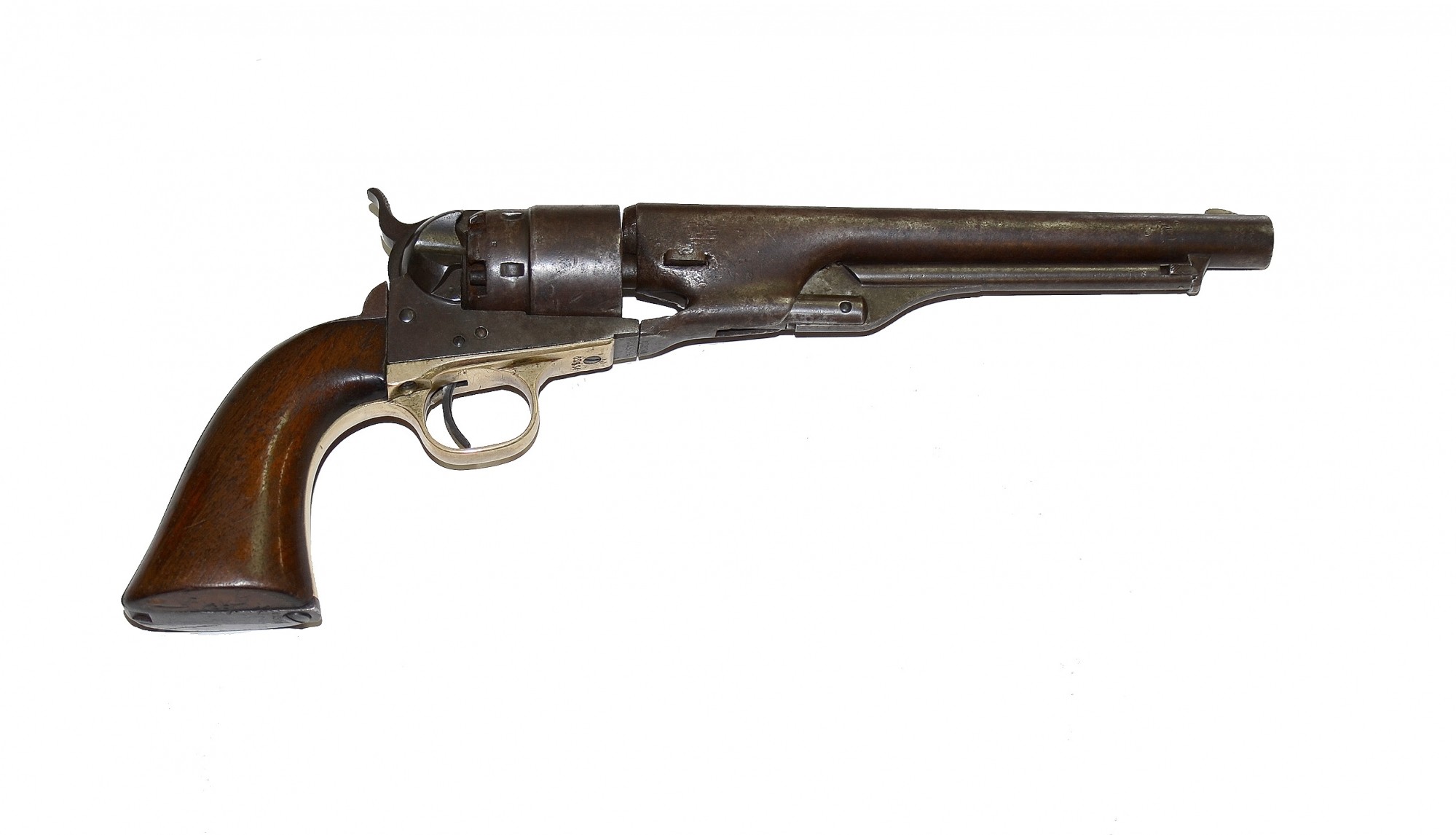 CIVIL WAR THREE-SCREW COLT MODEL 1860 ARMY REVOLVER