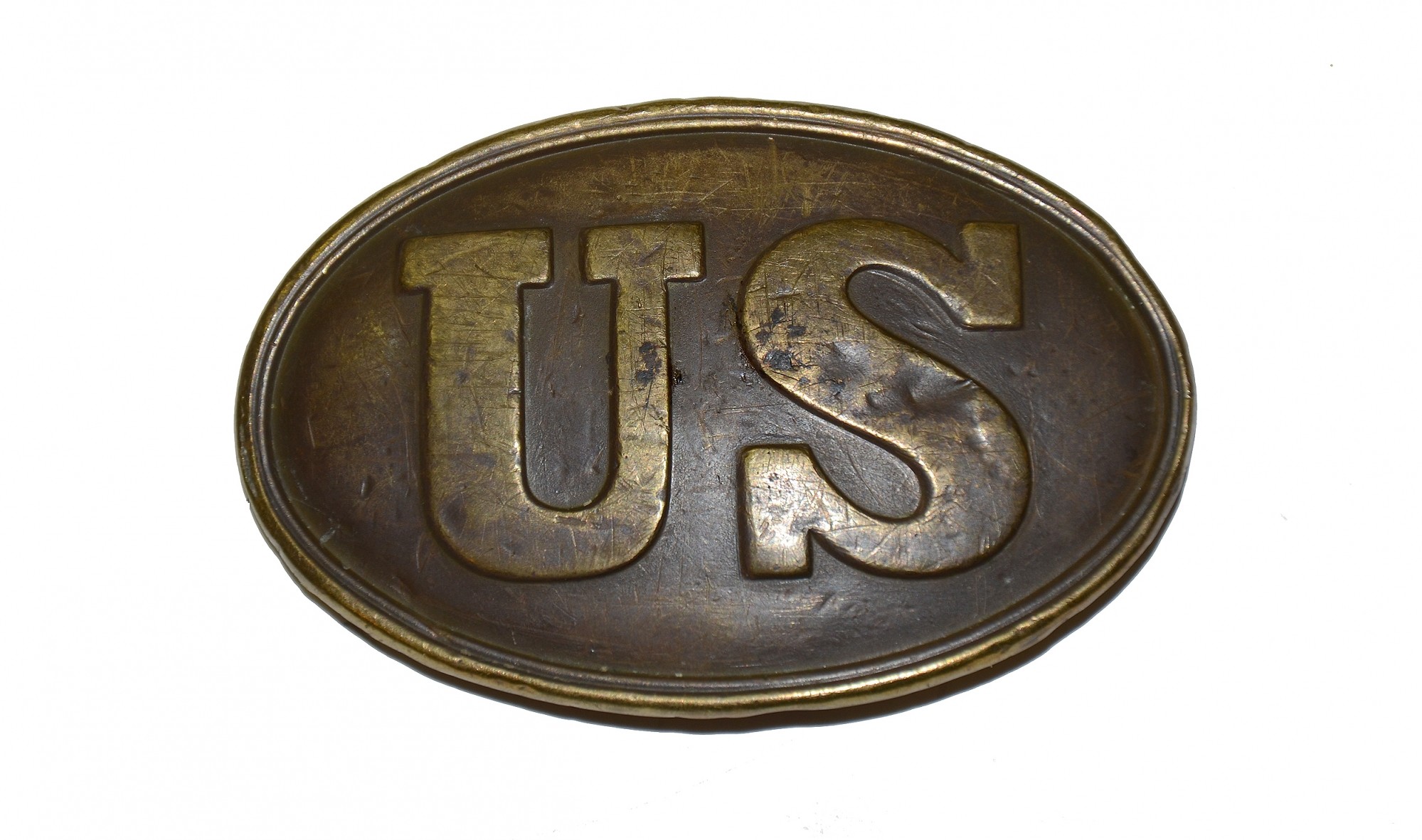US BELT PLATE RECOVERED AT ANTIETAM