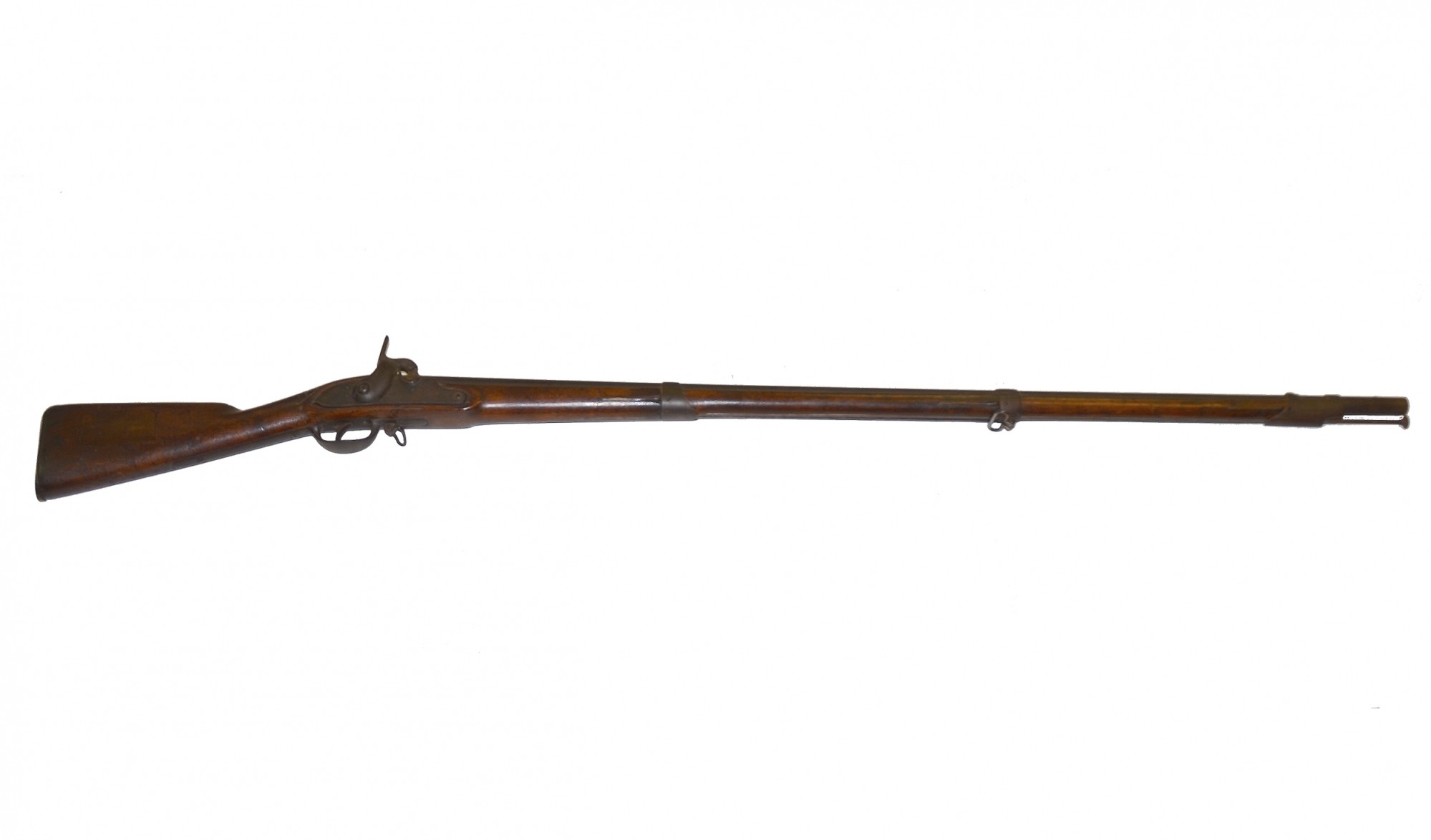 SPRINGFIELD M1795 FLINTLOCK CONVERSION MUSKET ID’D TO GETTYSBURG WITH PROBABLE CONFEDERATE USE