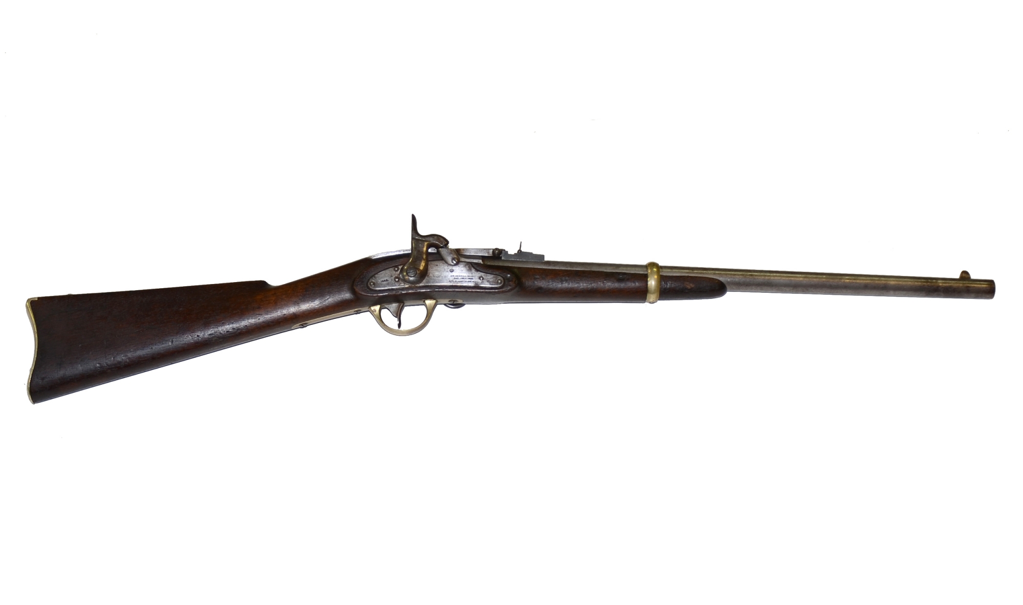 MERRILL CARBINE ID’D TO WOUNDED MEMBER OF 14TH KANSAS CAVALRY AND SURVIVOR OF BAXTER SPRINGS MASSACRE