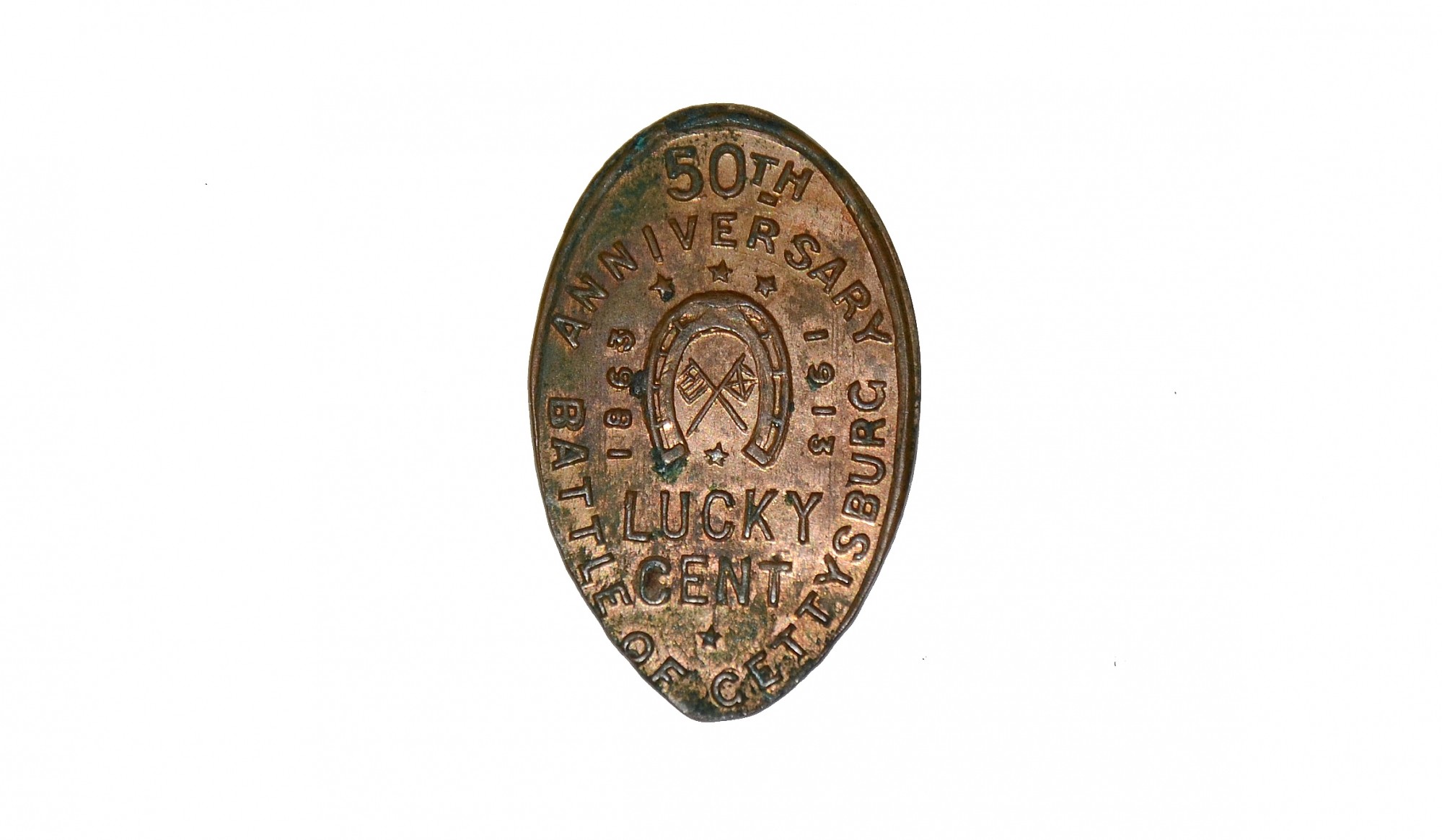 50TH ANNIVERSARY OF THE BATTLE OF GETTYSBURG SOUVENIR COIN