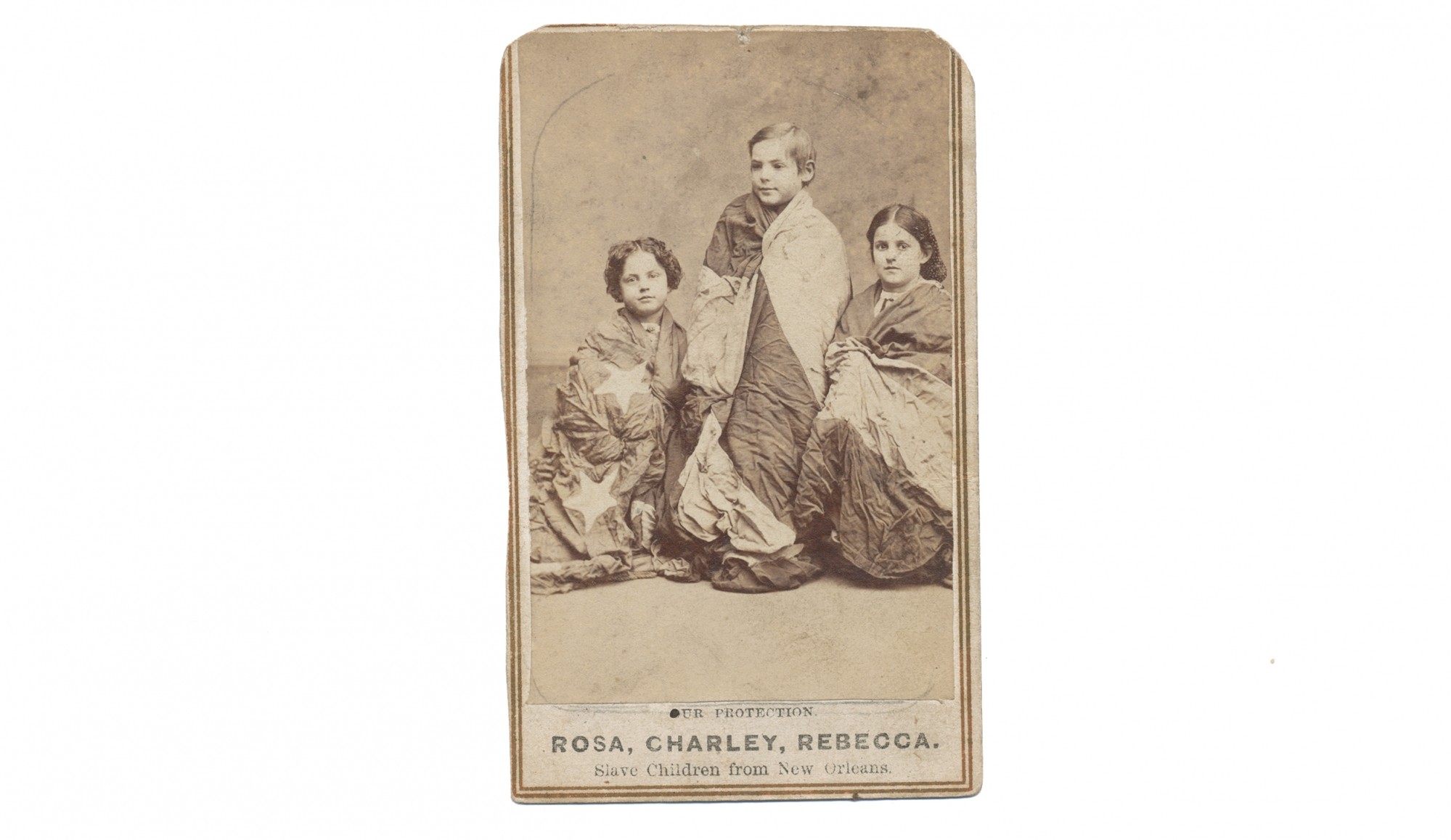 CDV SLAVE CHILDREN FROM NEW ORLEANS