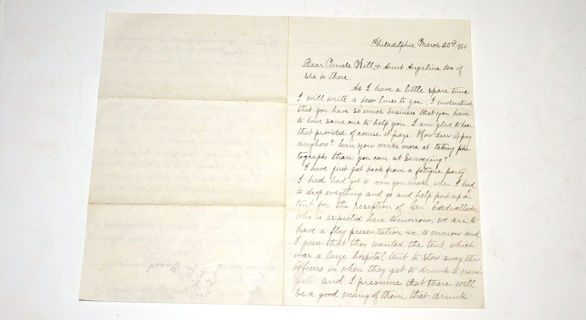 LETTER OF HENRY R. DUNHAM OF THE 141ST, 186TH PENNSYLVANIA & 30TH USCT