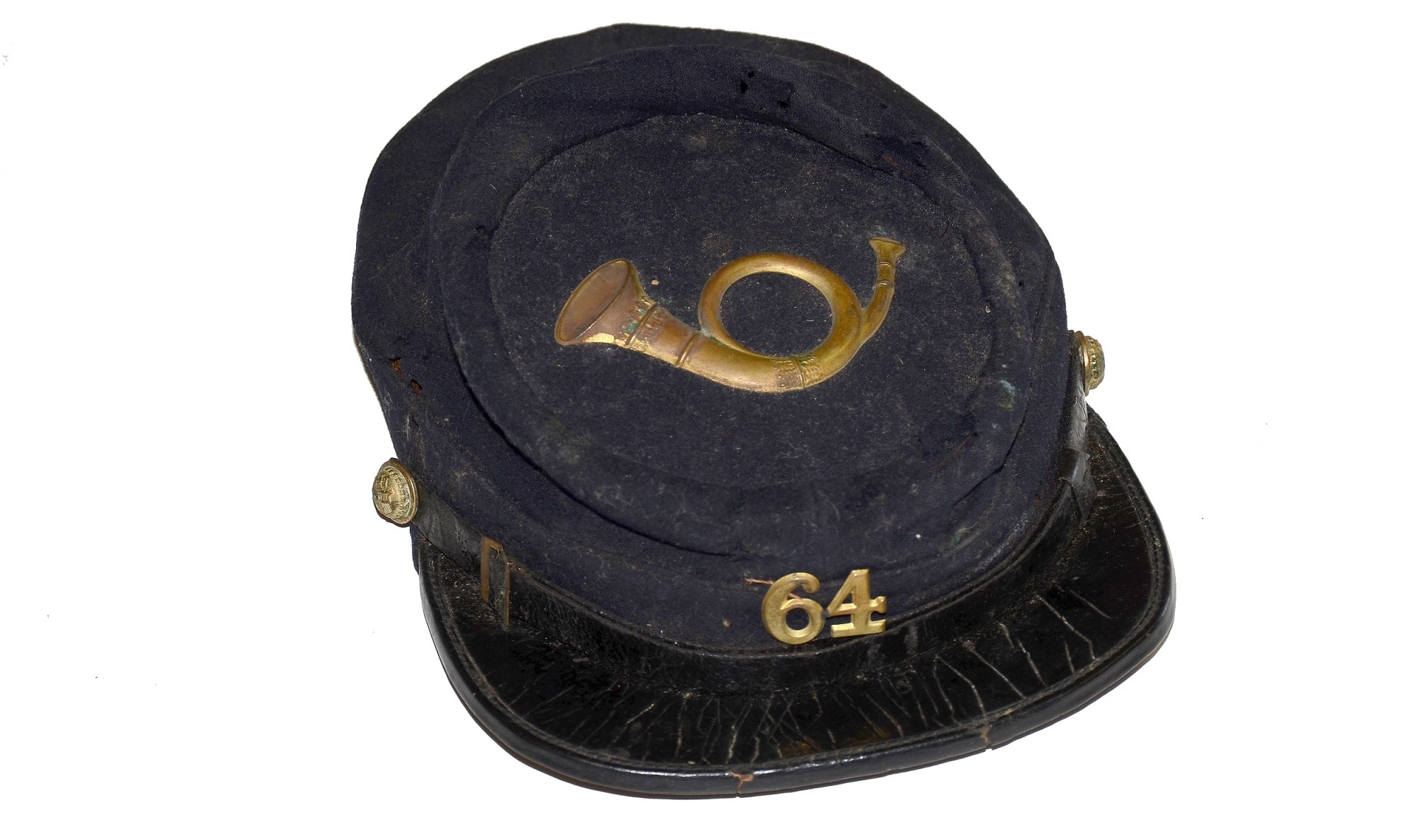 US INDIAN WAR ERA INFANTRY KEPI, CIRCA 1880’S