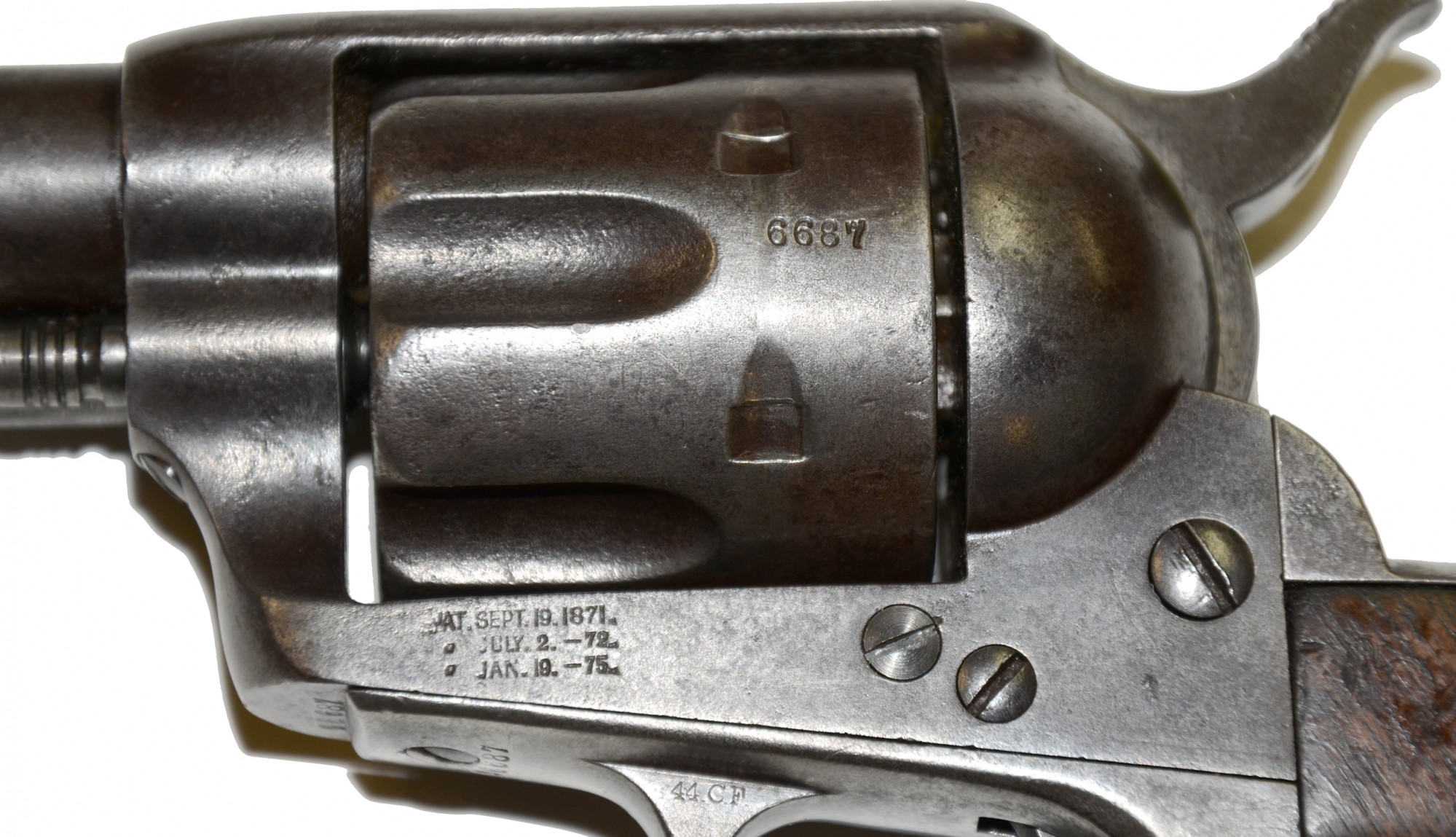 FINE CONDITION, COLT SINGLE ACTION ARMY 44.40 REVOLVER — Horse Soldier