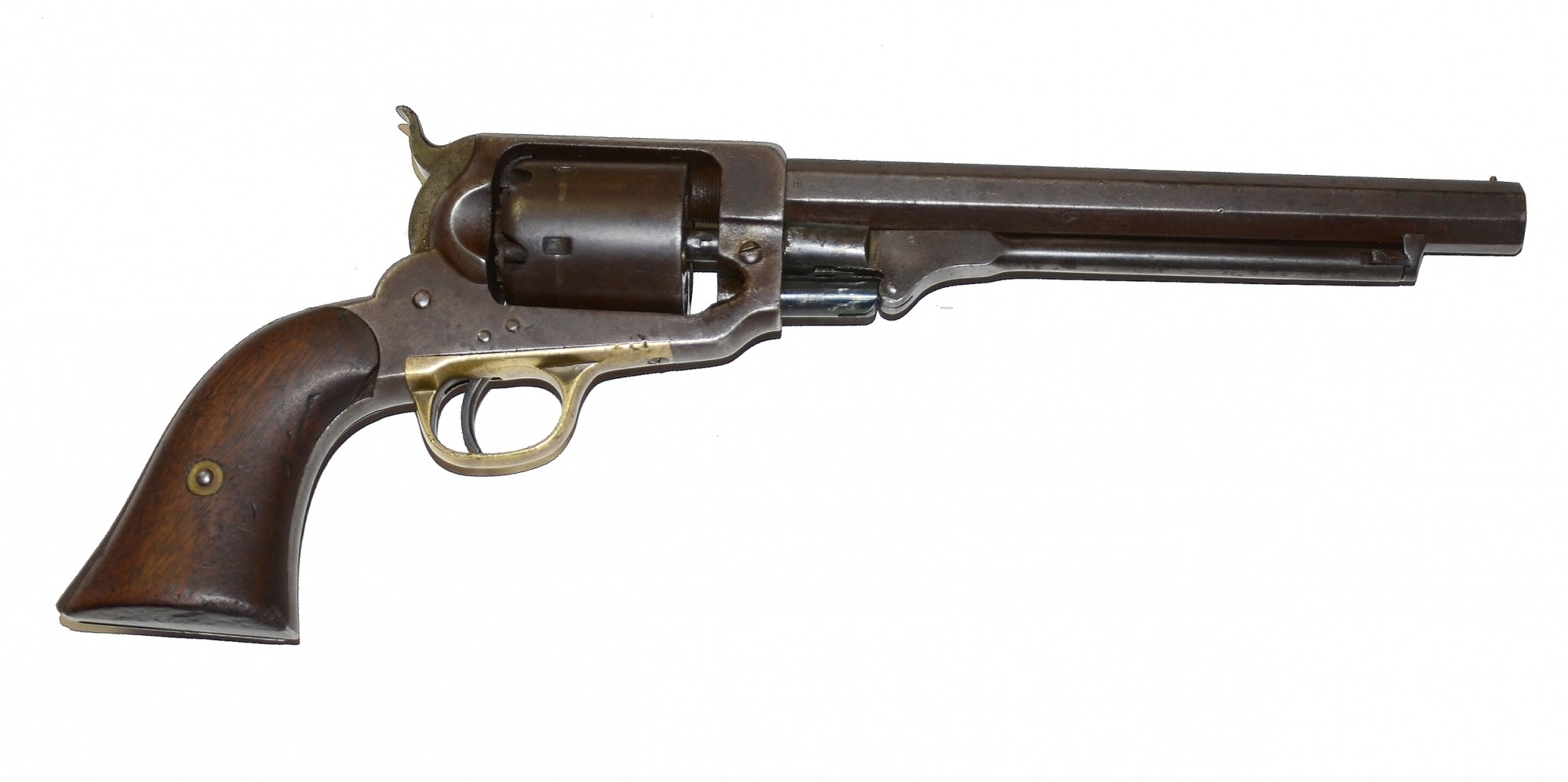 AN IDENTIFIED, SOLID WHITNEY ‘NAVY’ SECOND MODEL REVOLVER IN VERY GOOD CONDITION 