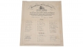 ADVERTISING CIRCULAR FOR ENGRAVING OF SENATE IMPEACHMENT VOTE FOR PRESIDENT ANDREW JOHNSON