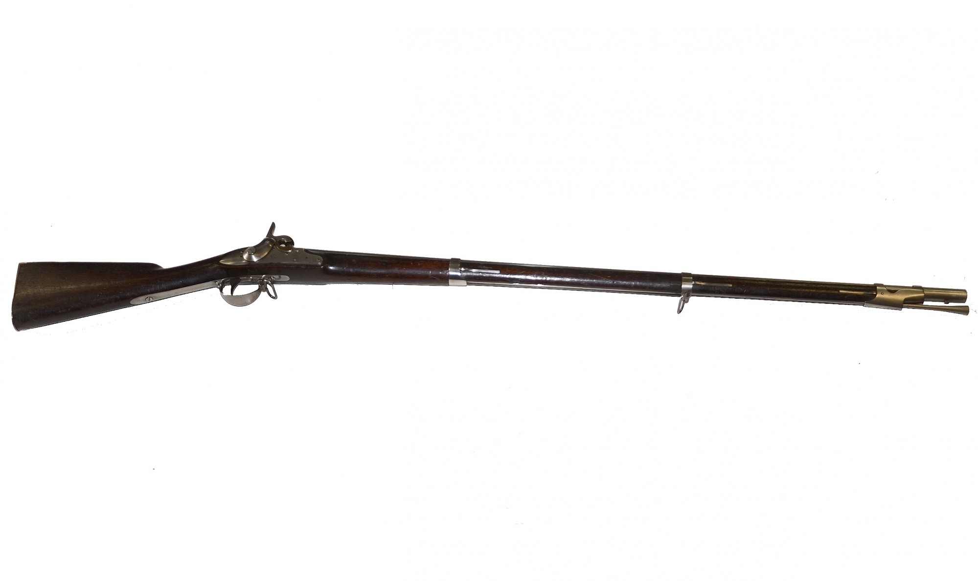 SPRINGFIELD M1835 / M1840 U.S. FLINTLOCK MUSKET ALTERED TO PERCUSSION 