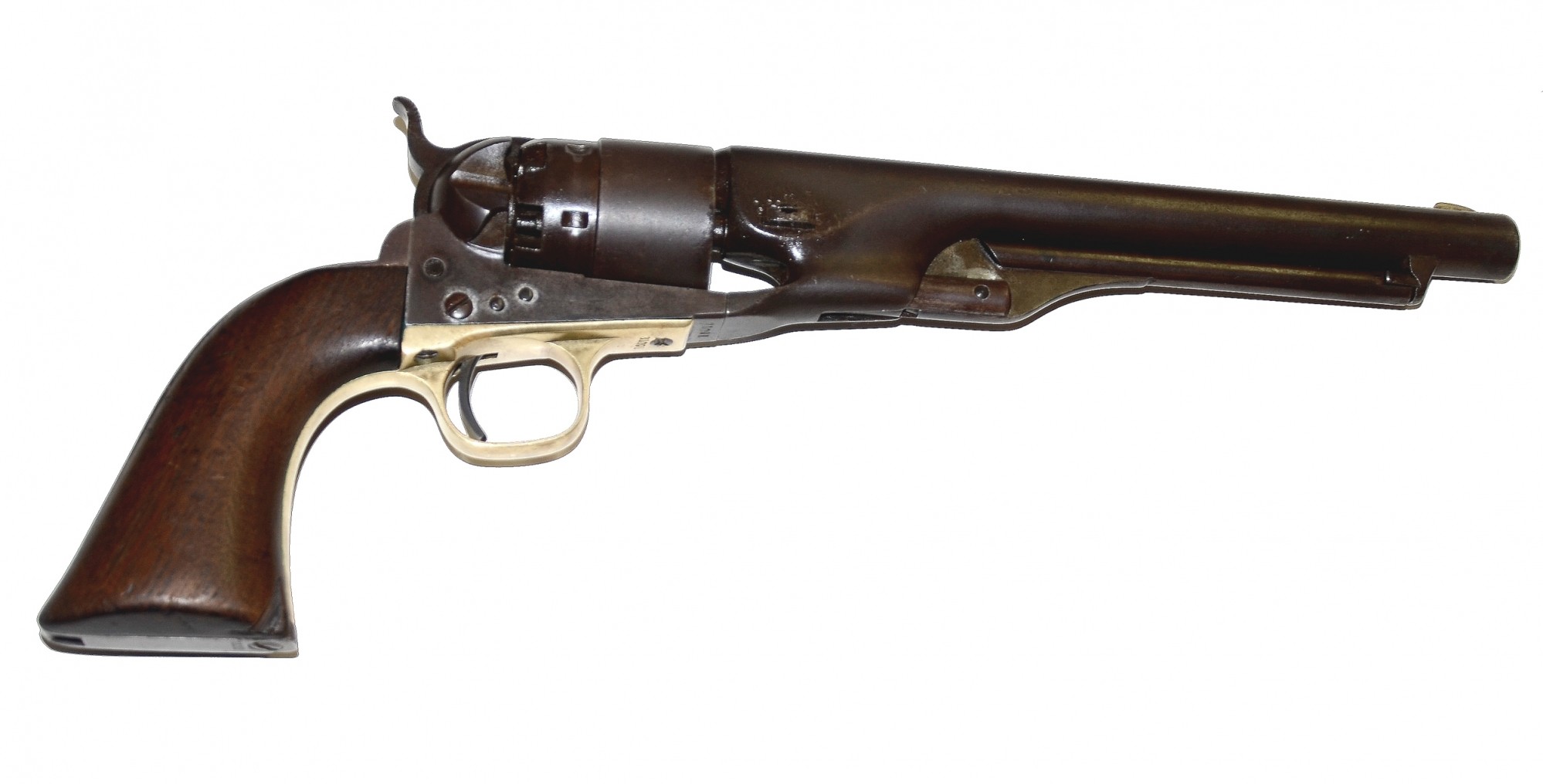 EARLY CIVIL WAR FOUR-SCREW COLT MODEL 1860 ARMY REVOLVER