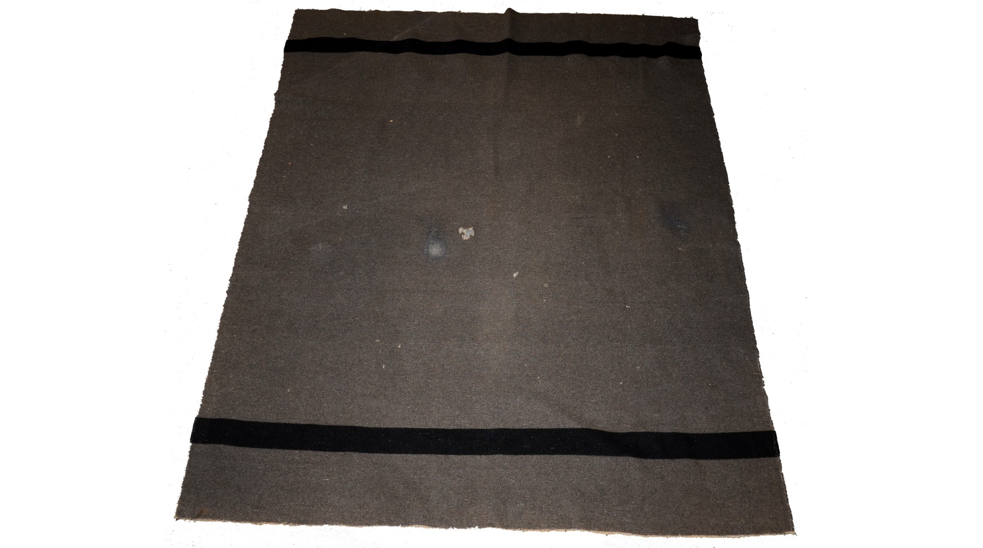 GRAY WOOL MILITARY BLANKET — Horse Soldier