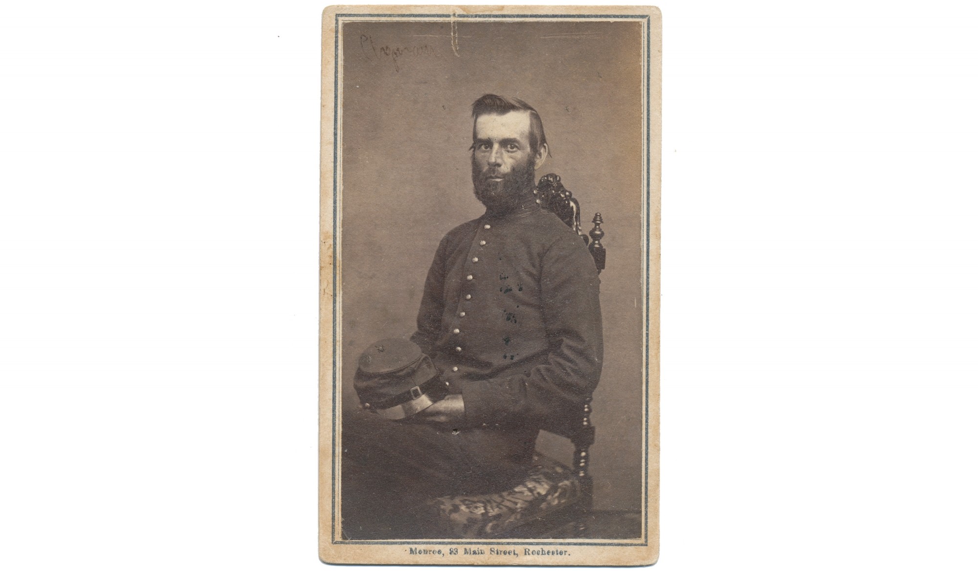 CDV IDENTIFIED 18TH NEW YORK ARTILLERY SOLDIER