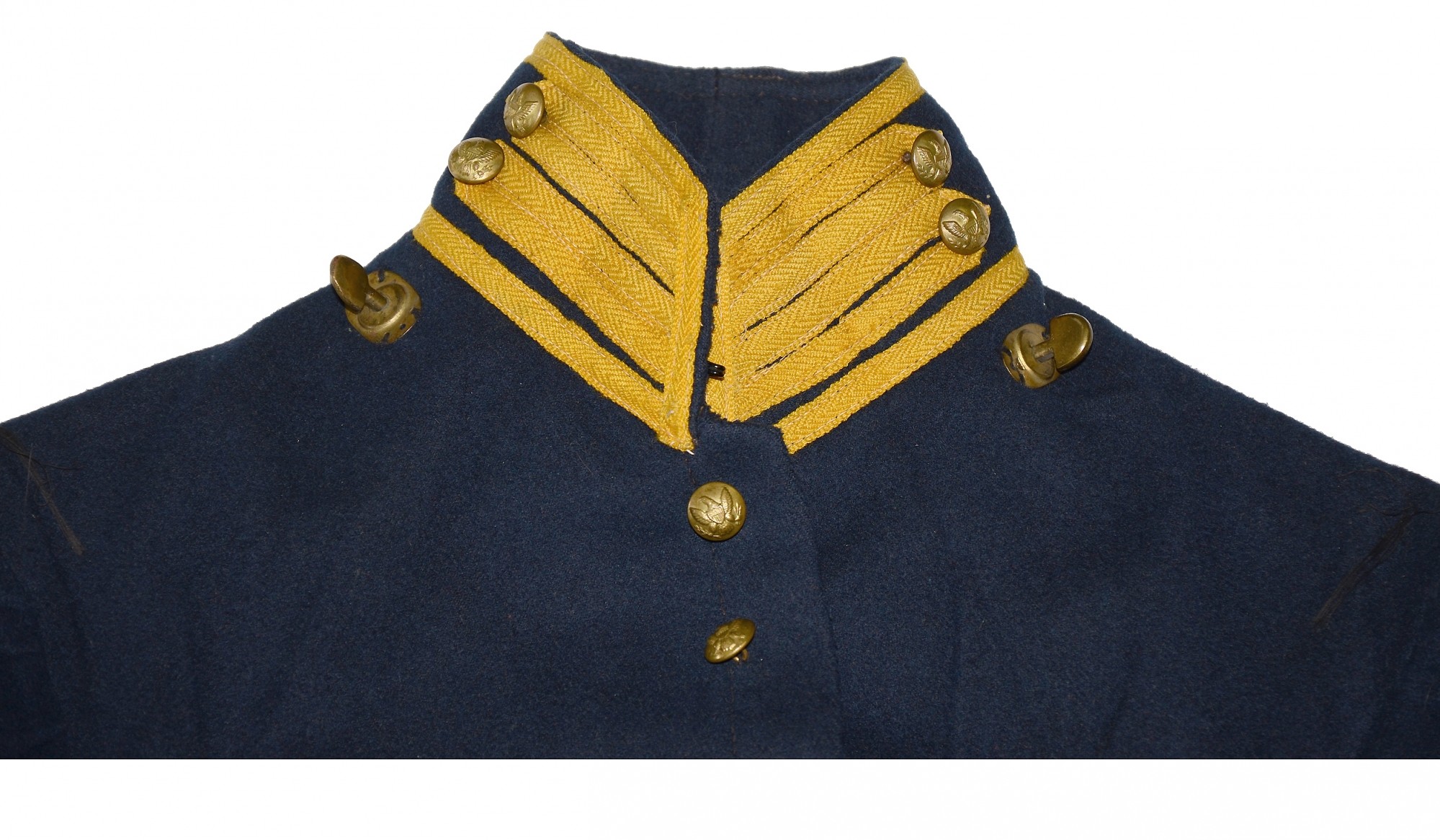 MINTY, GOVERNMENT-INSPECTED, FEDERAL CAVALRYMAN’S UNIFORM SHELL JACKET ...