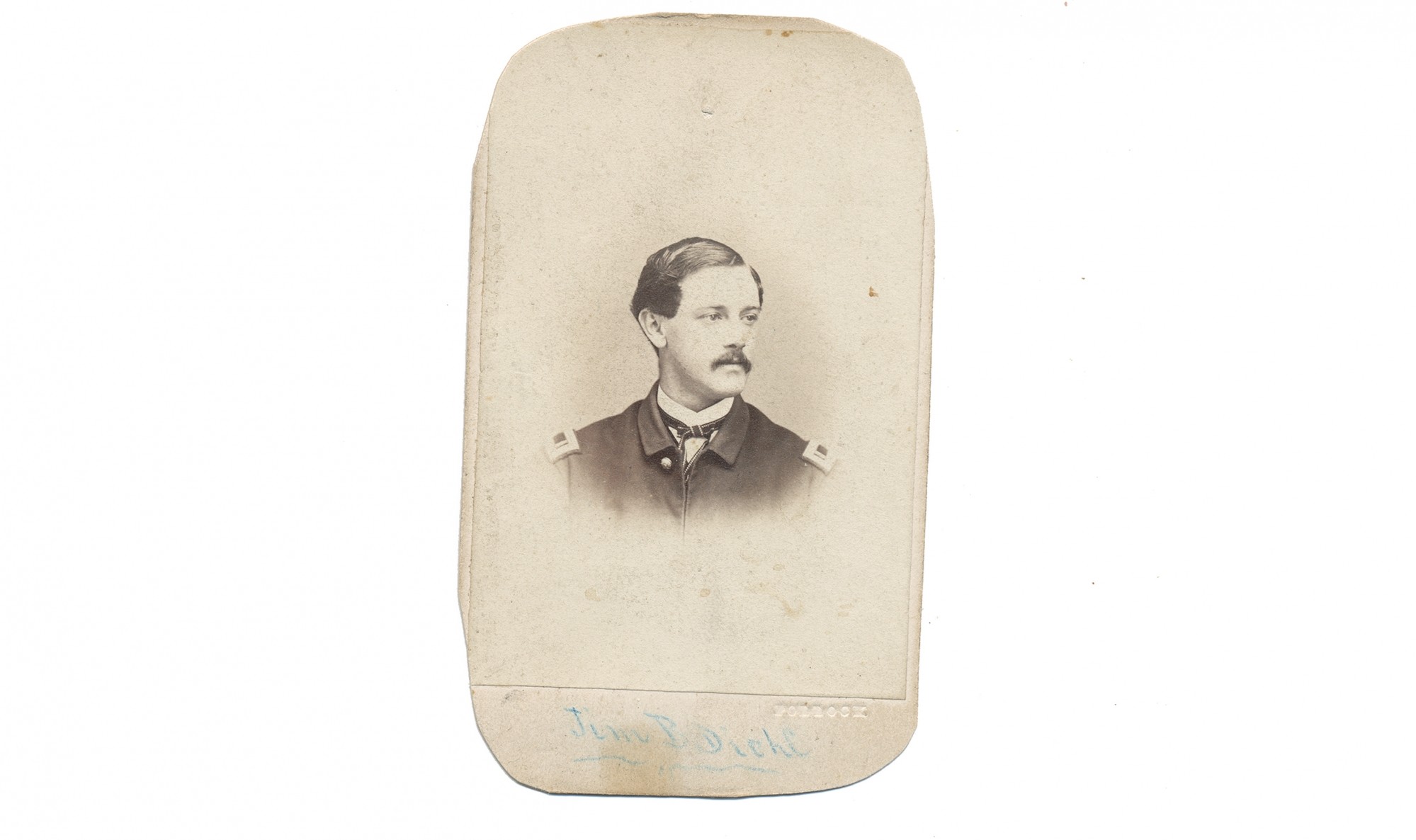 CDV ID’D BUST VIEW OF 91ST PENNSYLVANIA OFFICER