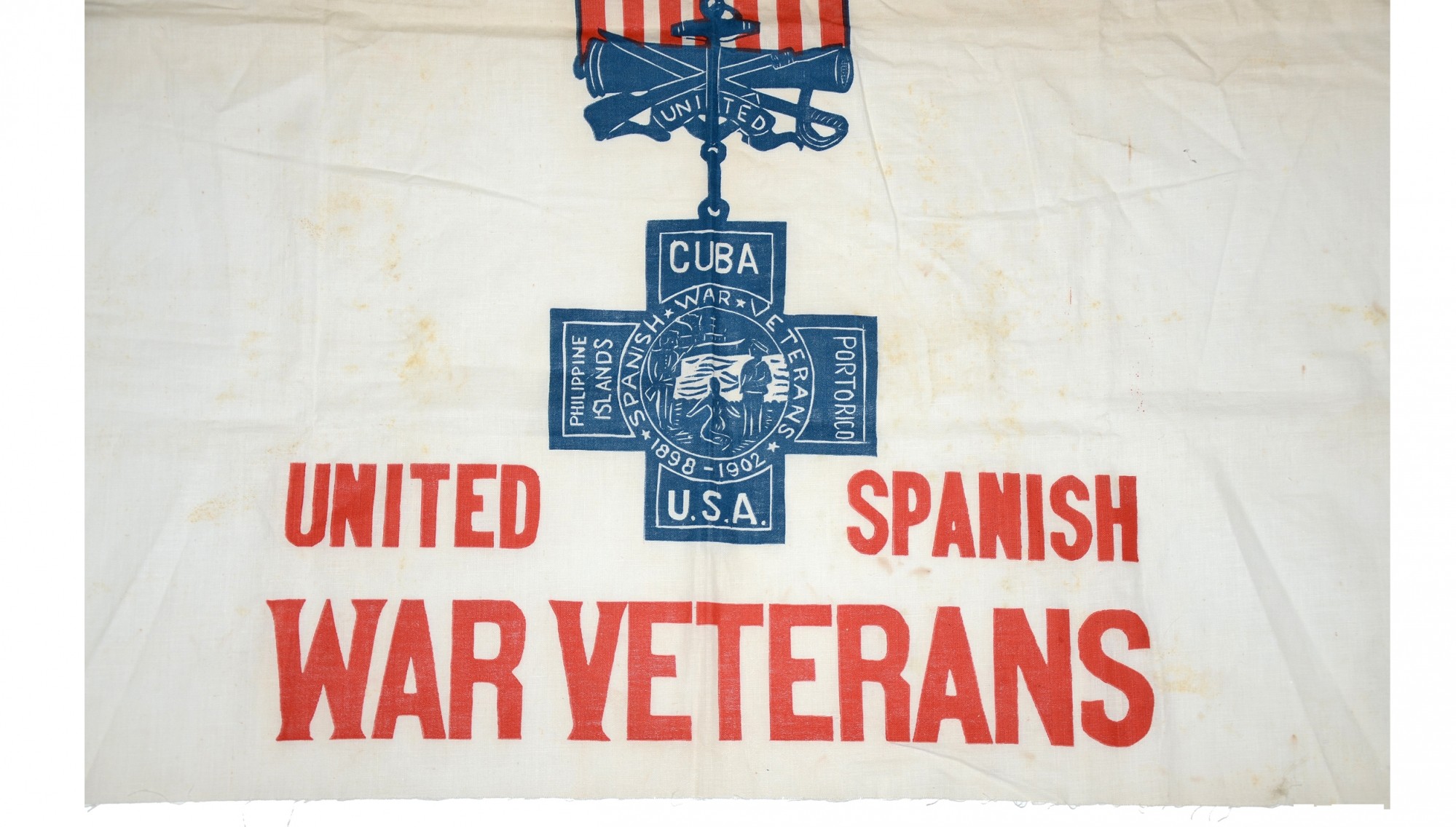 SPANISHAMERICAN WAR VETERANS BANNER — Horse Soldier